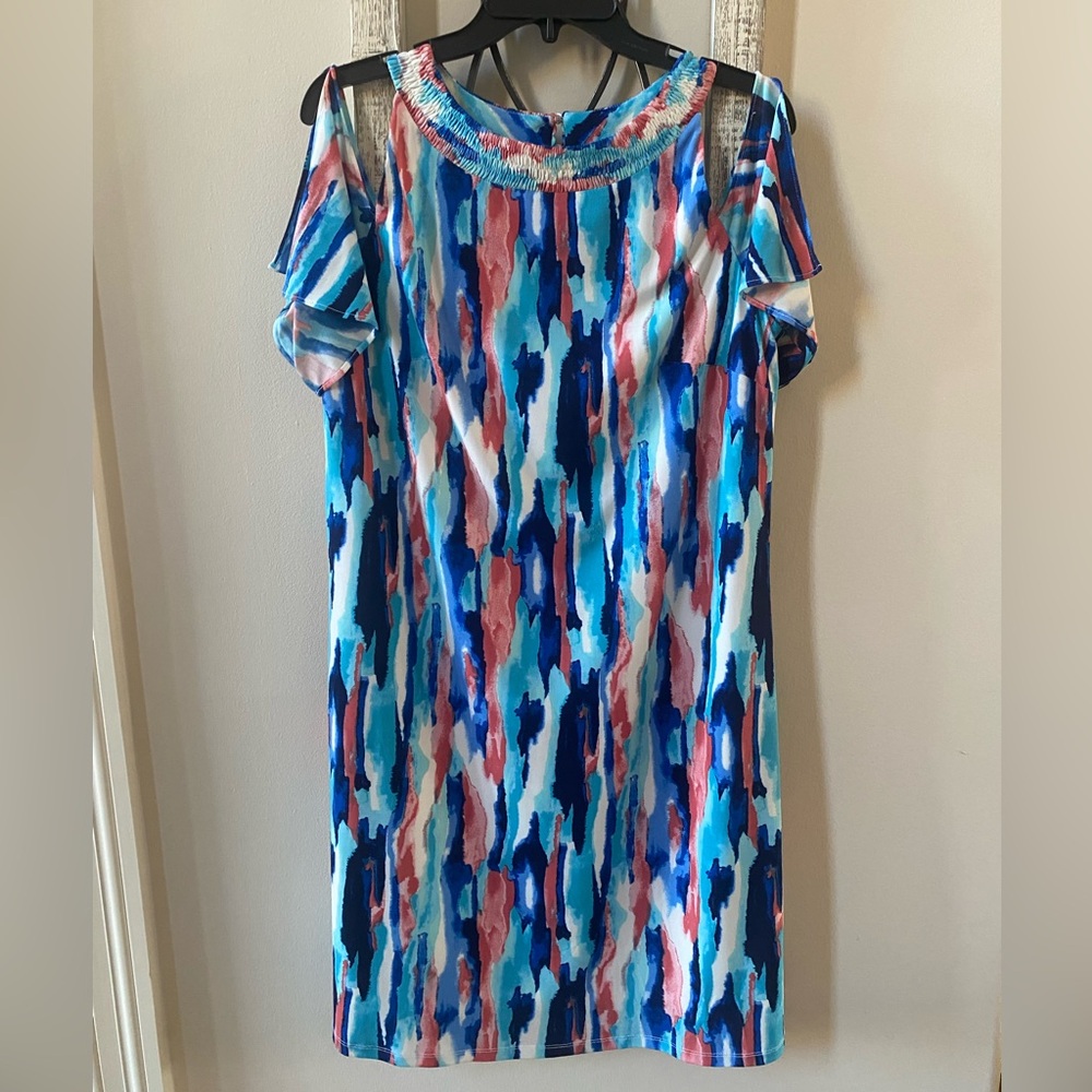Nine West Cold Shoulder Dress